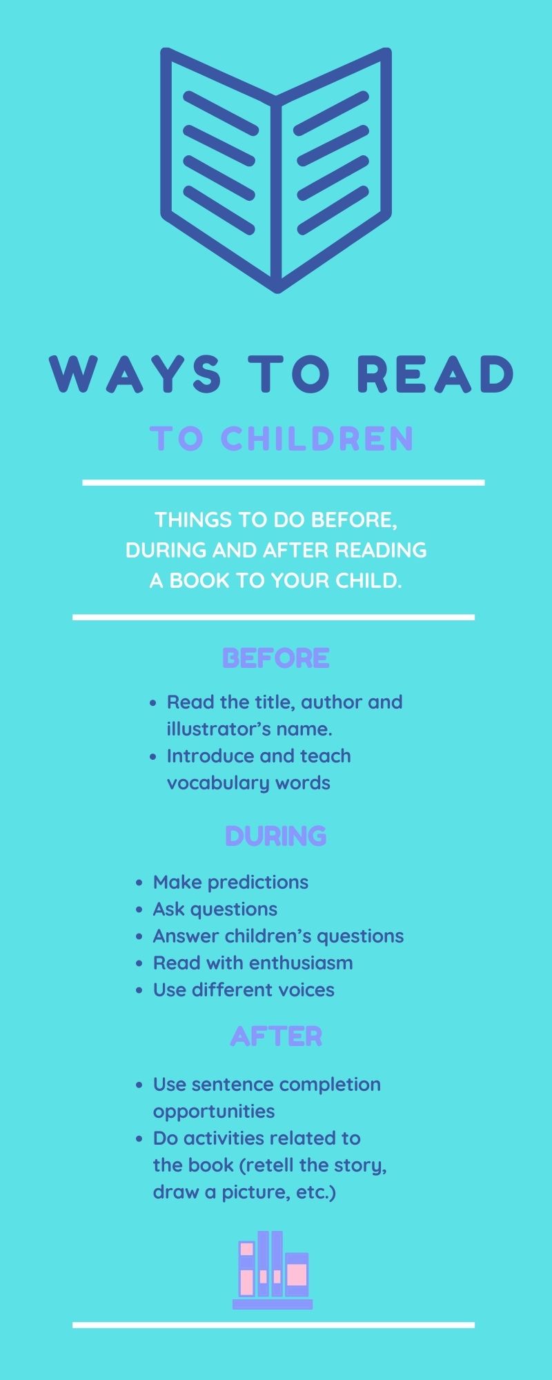 ways to read to children
