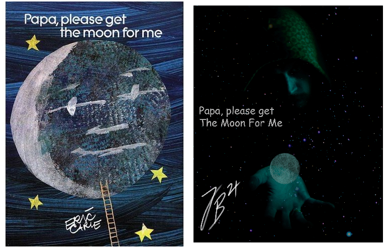 papa please get the moon for me cover and recreated cover